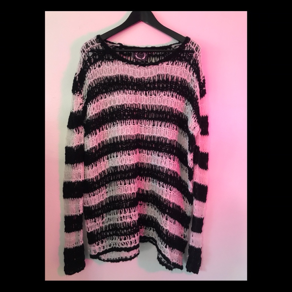 Killstar faux mohair sweater